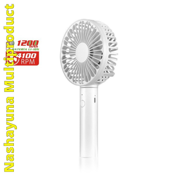 KIPAS ANGIN MINI/PORTABLE RECHARGEABLE FAN AOKI AK-105C SMART LIVING LITHIUM BATTERY 1200MAH MICRO USB