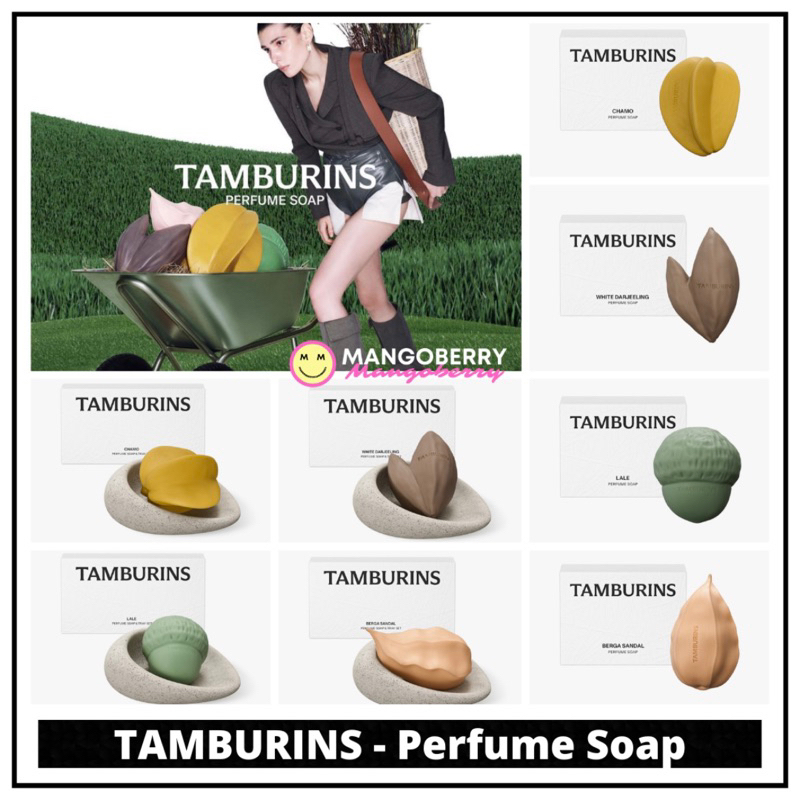 TAMBURINS - Perfume Soap &amp; Tray Set
