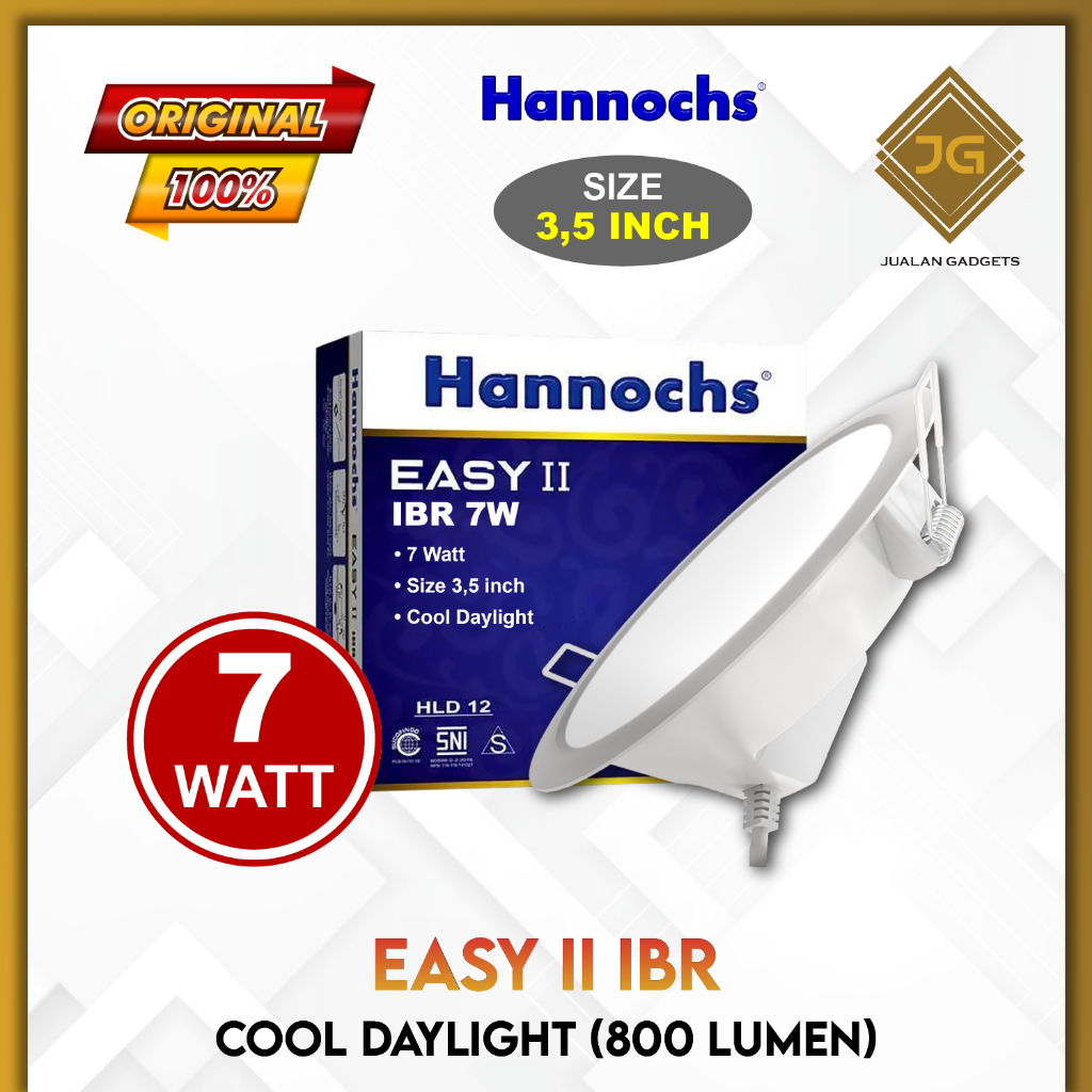 Celling Lamp- Lampu Downlight Led Hannochs Easy II IBR 7 Watt