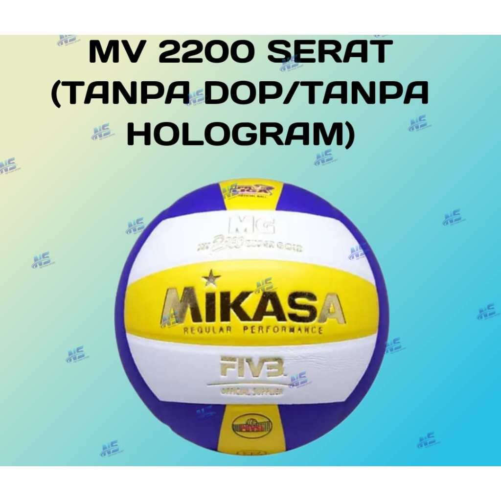 Bola Voli MV 2200 Serat ( Tanpa Dop/Tanpa Hologram )