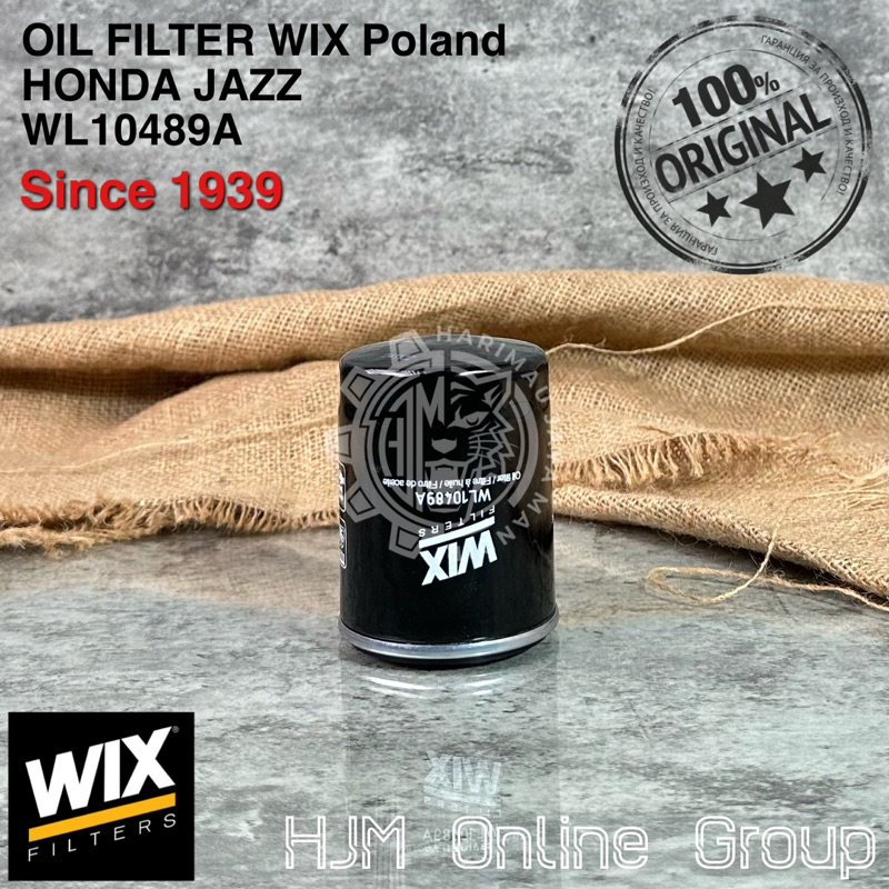 OIL FILTER OLI HONDA JAZZ CRV BRIO MOBILIO BRV HRV FREED WIX Poland