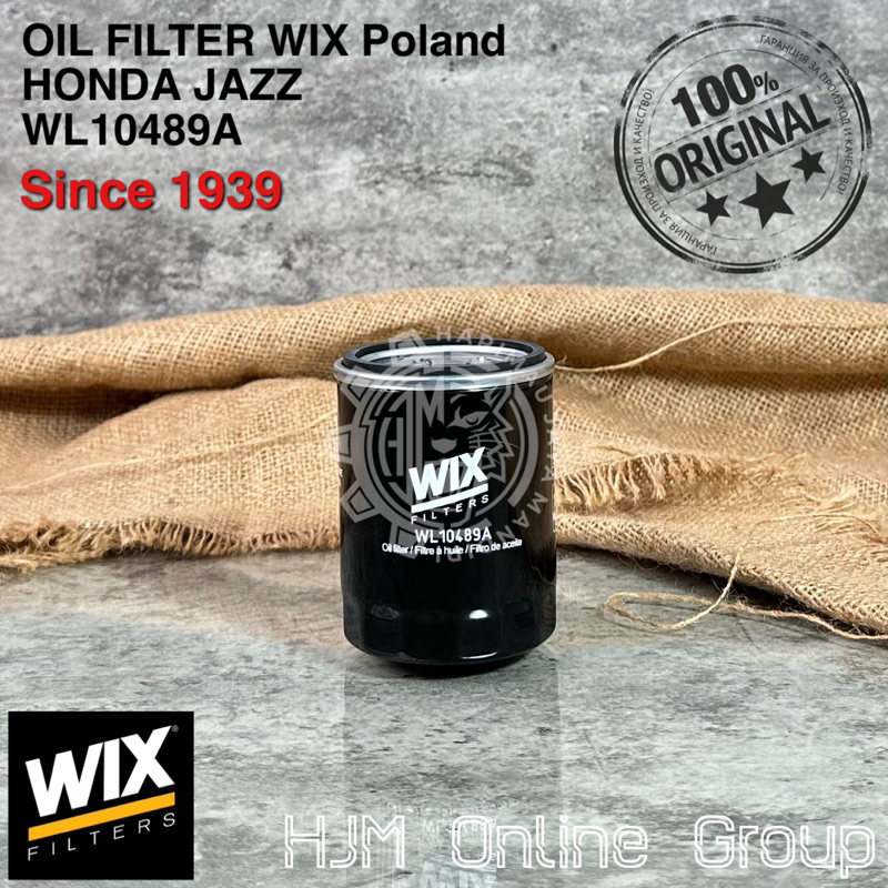 OIL FILTER OLI HONDA JAZZ CRV BRIO MOBILIO BRV HRV FREED WIX Poland