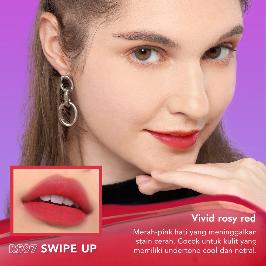 DAZZLE ME Ink Licious Lip Tint Long Lasting Moisturizer Lip Stain Liptint Dazzle me BPOM