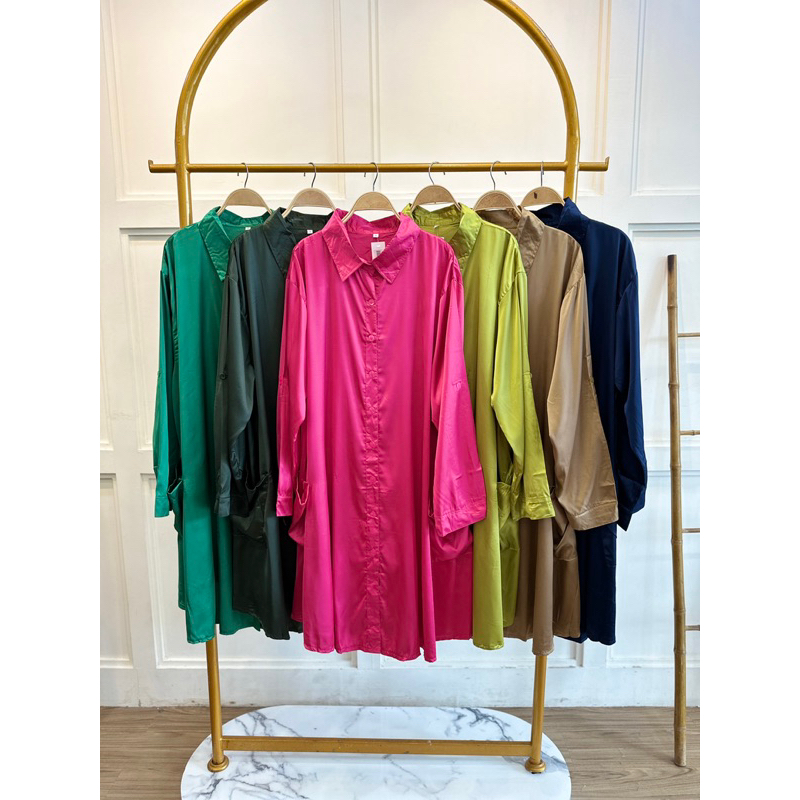 B1425 // B1720 // B1721 // B1722 Kemeja Bigsize