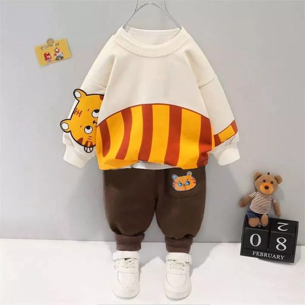 SETELAN SWEATER ANAK MOTIF KARAKTER TERBARU UNTUK USIA 1-5 TAHUN UNISEX LAKI-LAKI DAN PEREMPUAN TERPOPULER