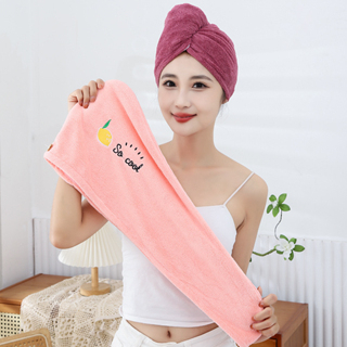 GO!HD1248 Handuk Keramas Kepala Bahan Microfiber Pengering Rambut Head Towel Fast Dry Hair anduk Kepala