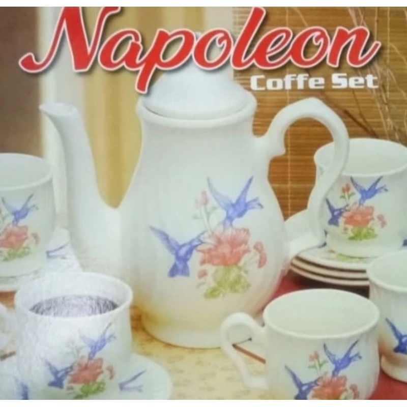 Coffee n tea set napoleon 12 pcs
