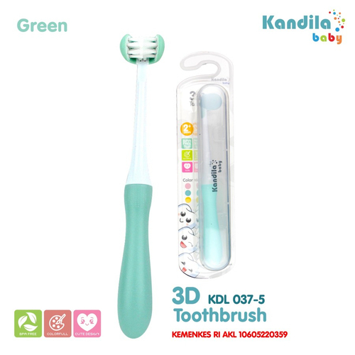 Sikat Gigi Bayi Anak Kandila Baby 3d Toothbrush / KDL 037-5