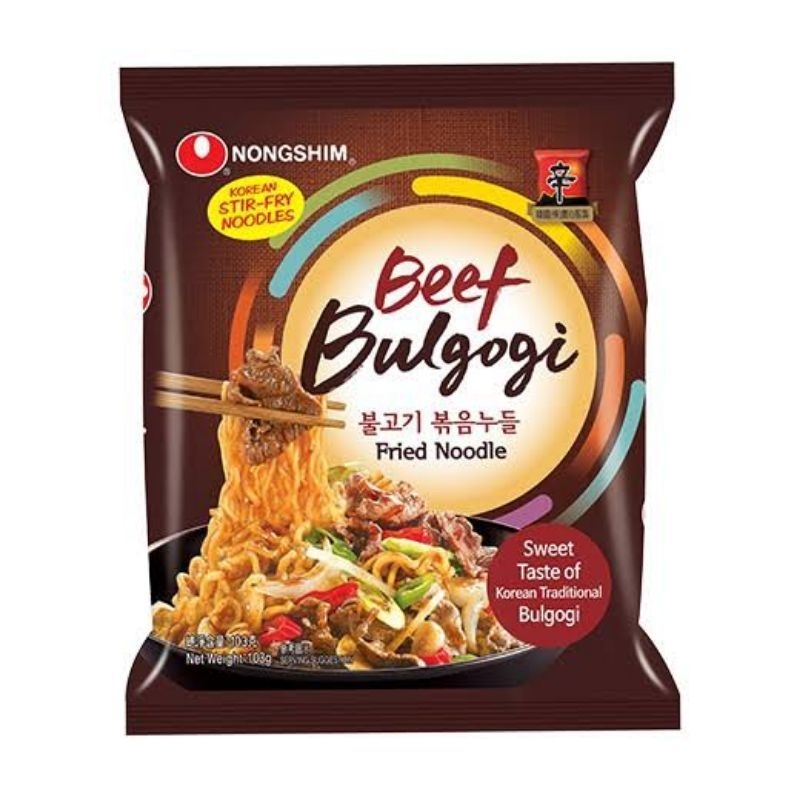 

PROMO MURAH NONG SHIM BULGOGI BEEF FRIED RAMYUN 120 GR