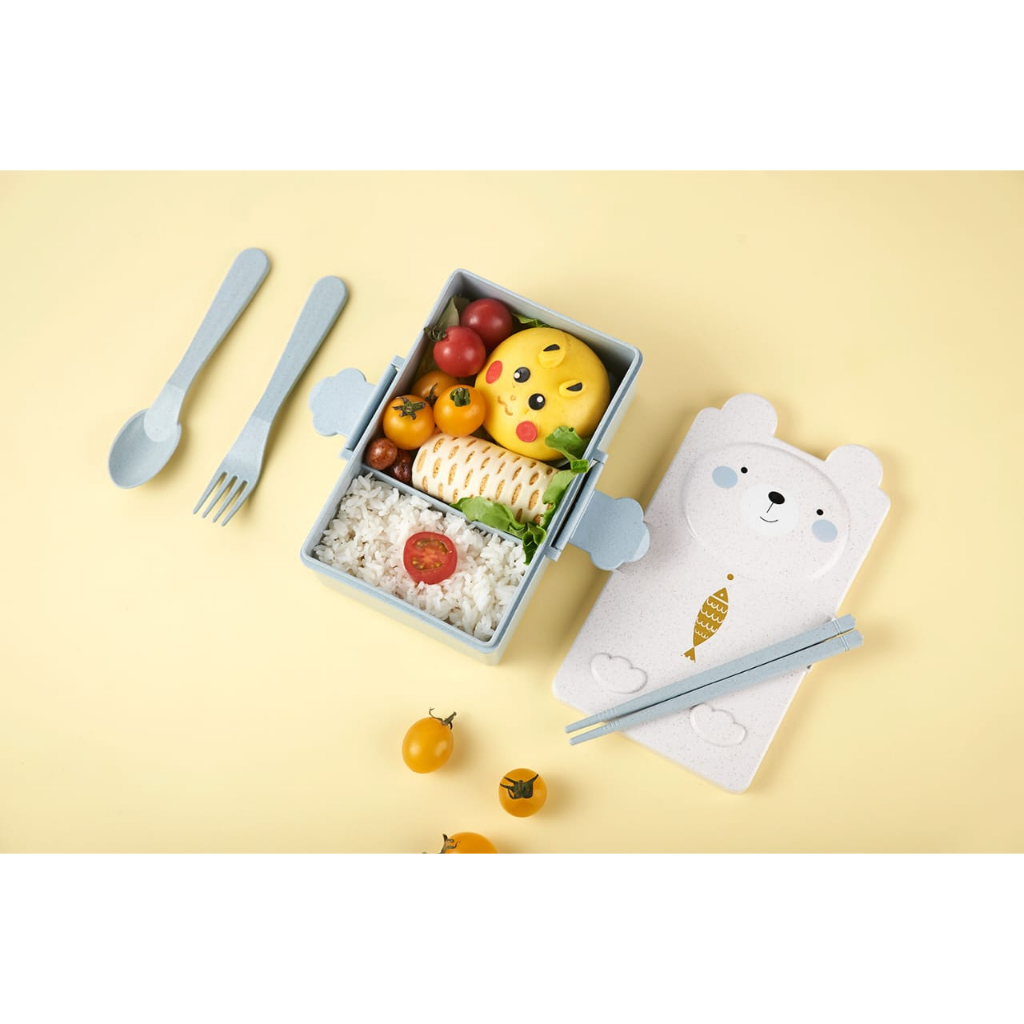 DEOS  KOTAK MAKAN ANAK LUCU LUNCH BOX BENTO KARAKTER KM 6209