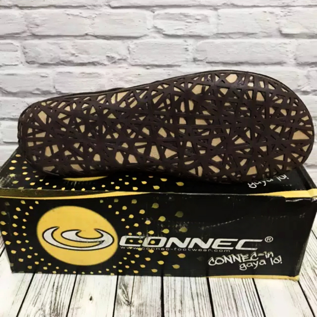 PROMO SANDAL WANITA KEKINIAN CONNEC CONNIE 100% BARU