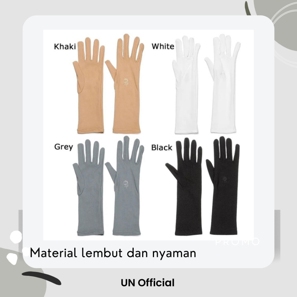 Sarung Tangan Allawi Muslimah Fullfinger / Manset Alawi