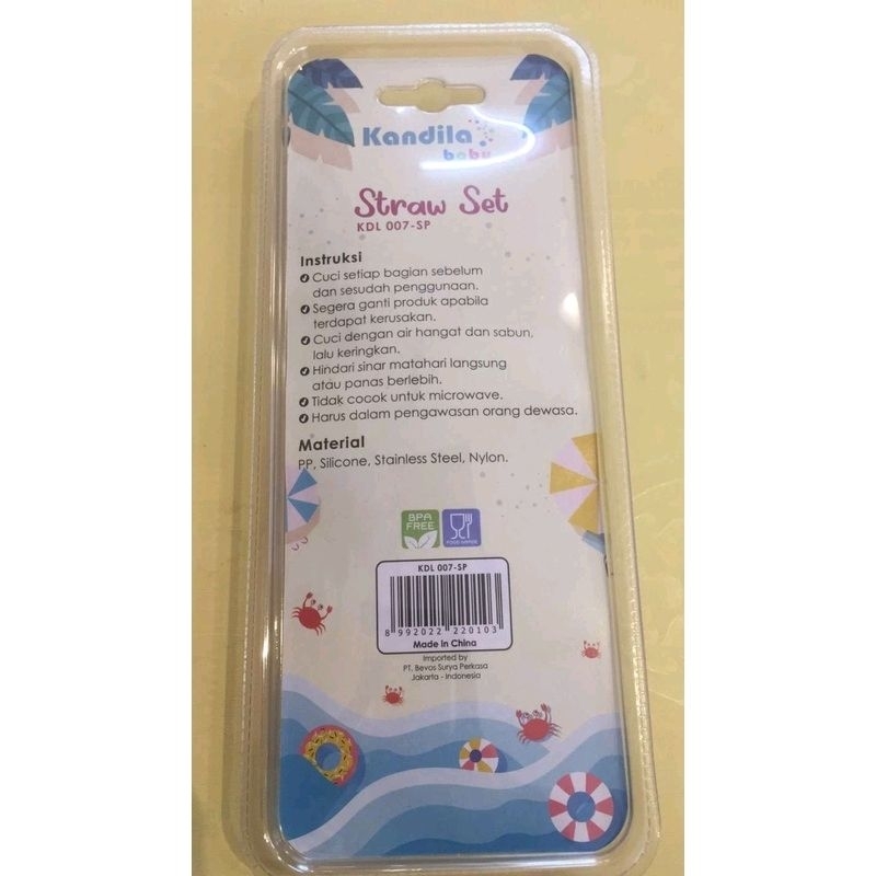 Kandila Straw Set KDL 007-SP
