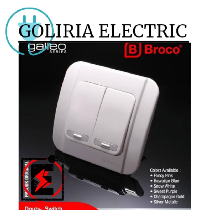 SAKLAR SERI GALLEO BROCO