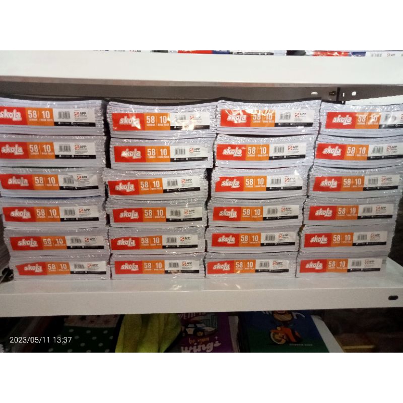 

Buku Tulis SIDU SKOLA 58 (1 pak)