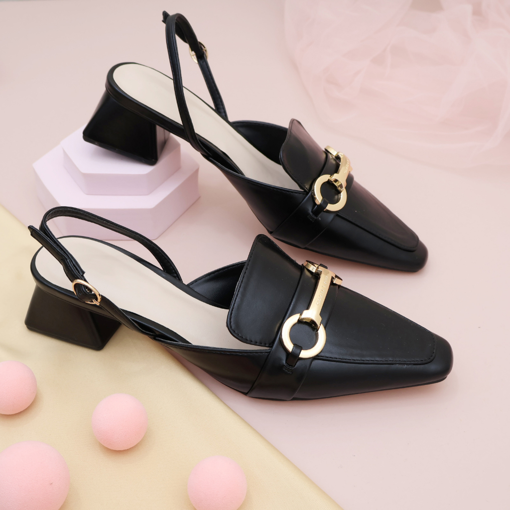 [ NEW ] Sepatu Wanita  C*K 489 - SNR Heels 4cm