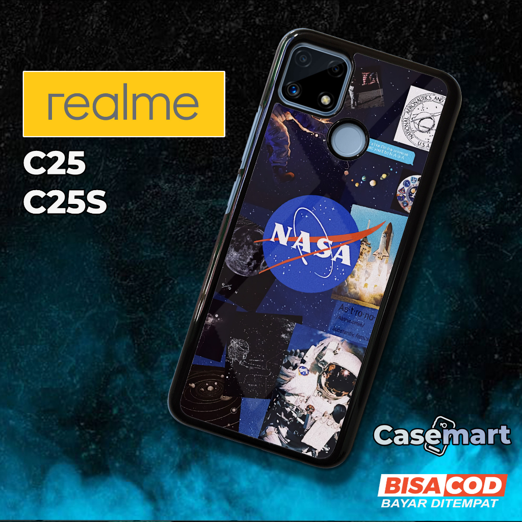 Case Realme C25 C25S [NASA] Casing Hp Realme C25 C25S CASEMART Case Hp REALME Custom Case Foto Kesin