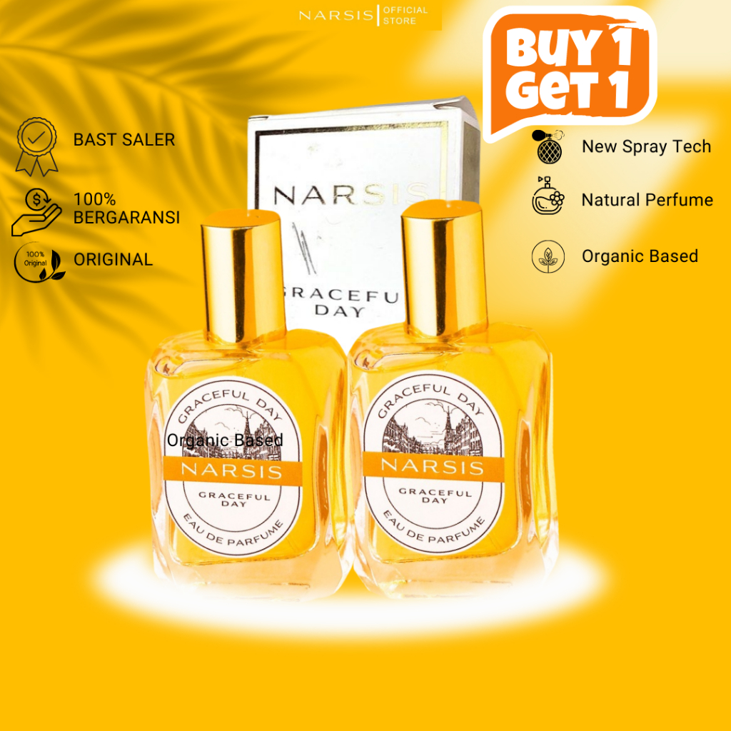 parfum Narsis Graceful Day Eau de Perfume - Parfum Wanita Kesukaan Pria