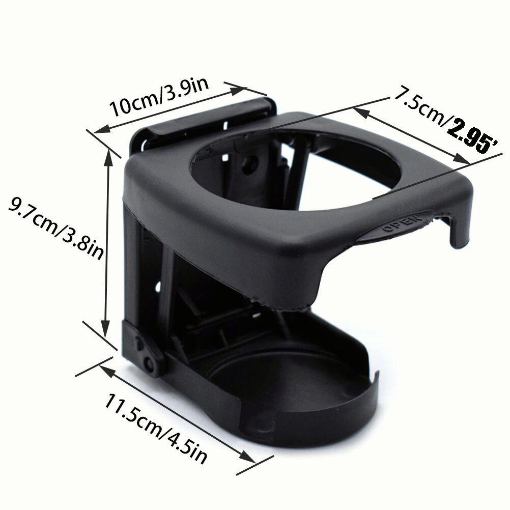 WTW  Foldable Car Cup Holder Tempat Botol Gelas Minuman Mobil Bisa Di Lipat