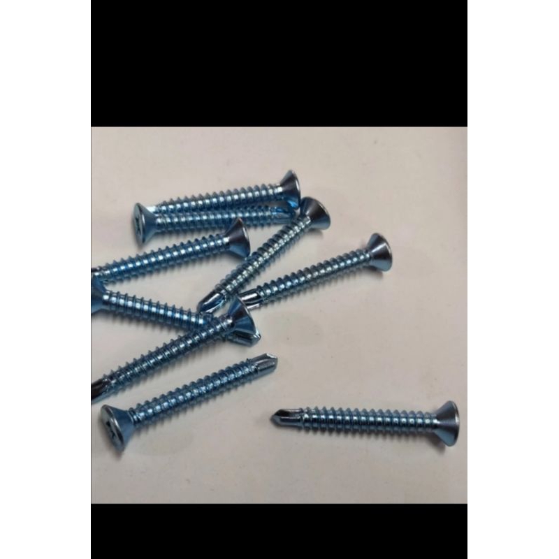 Skrup Roofing SDS FH 8x32 Skrup GRC kalsibord baja ringan (50pcs)