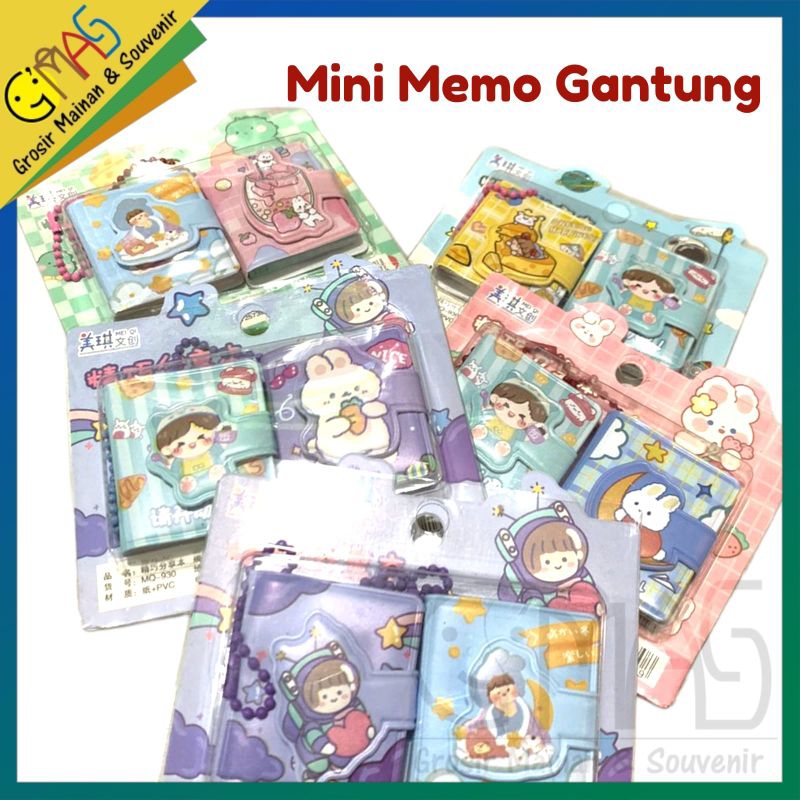 Mini Memo Gantung - mini note - mainan anak