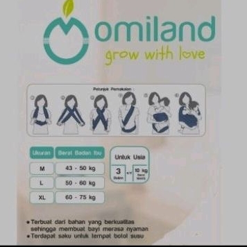 Gendongan bayi Omiland