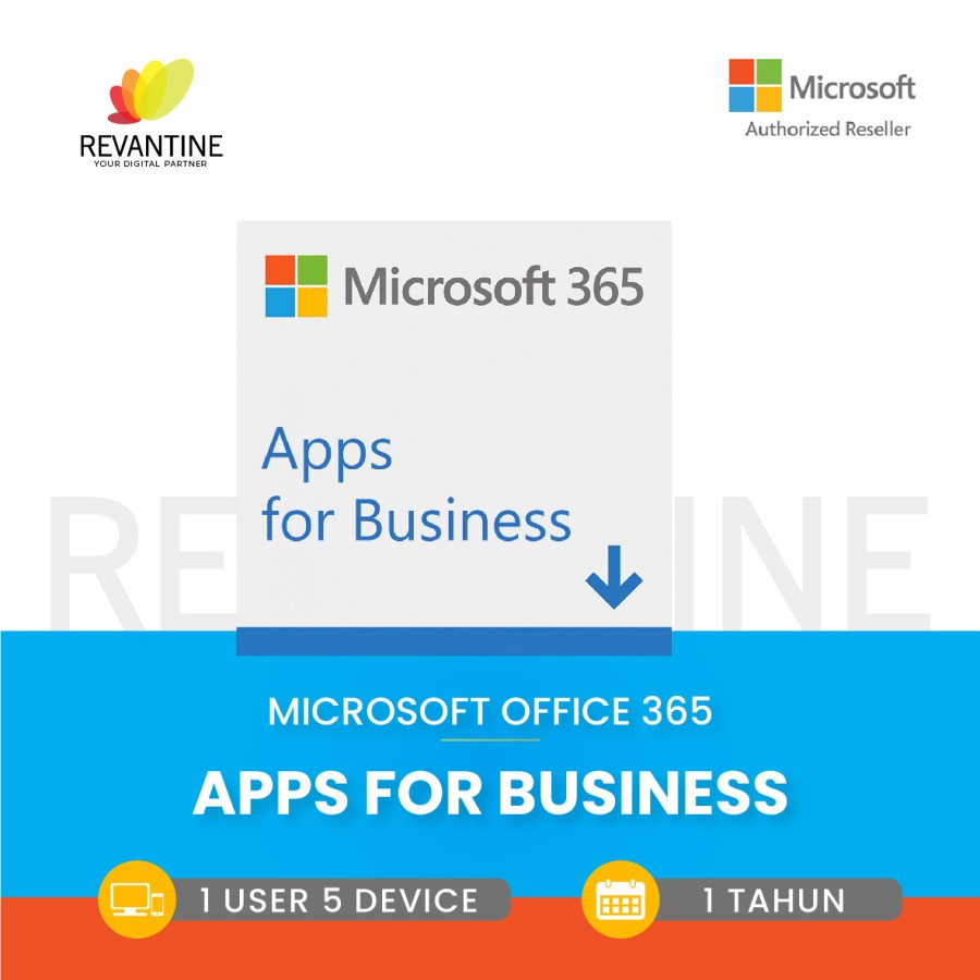Microsoft Office 365 Apps for Business CSP - 1 User 5 Device 1 Tahun
