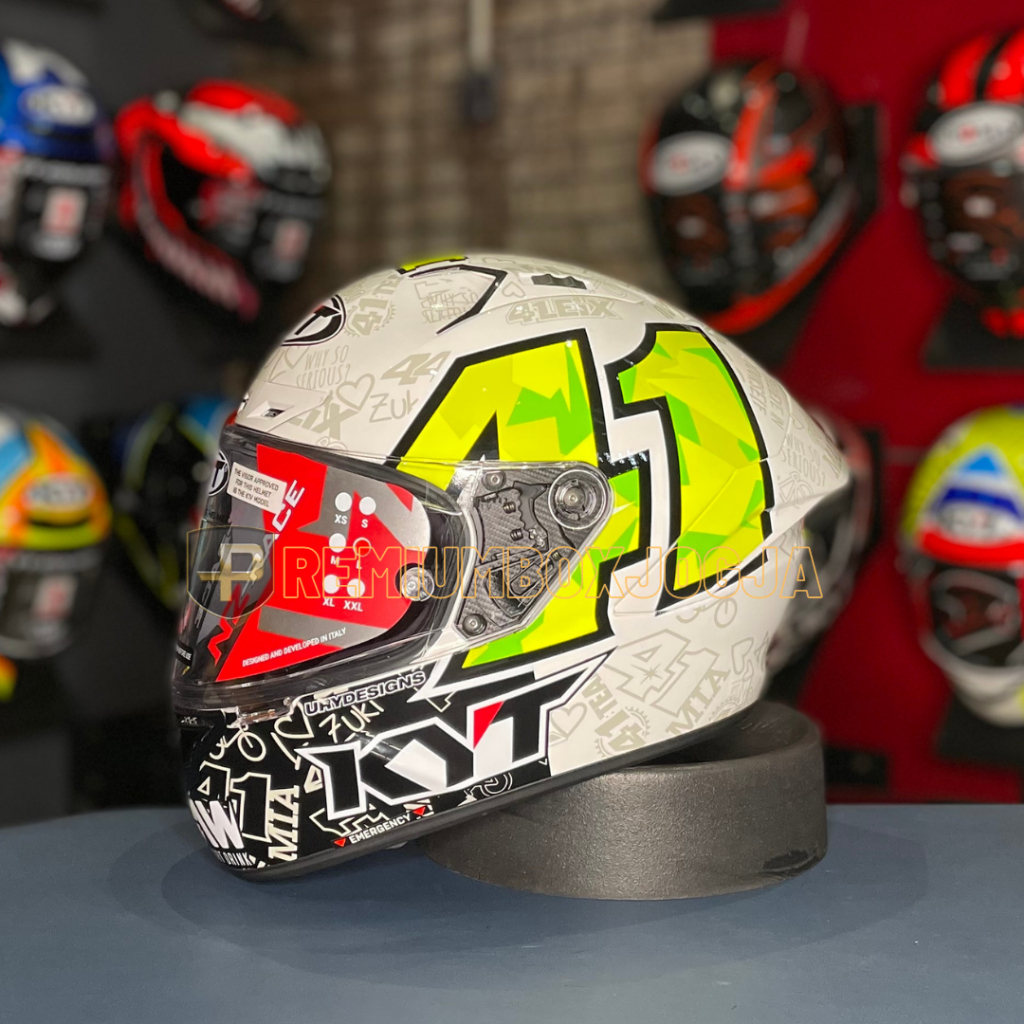HELM KYT NZ Race Espargaro 2021 / FULL FACE / VIRAL / MOTIF