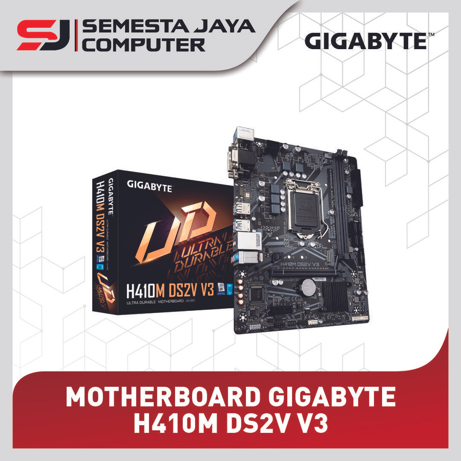 Gigabyte H410M DS2V V3 Motherboard intel LGA1200 Mobo H410 DDR4