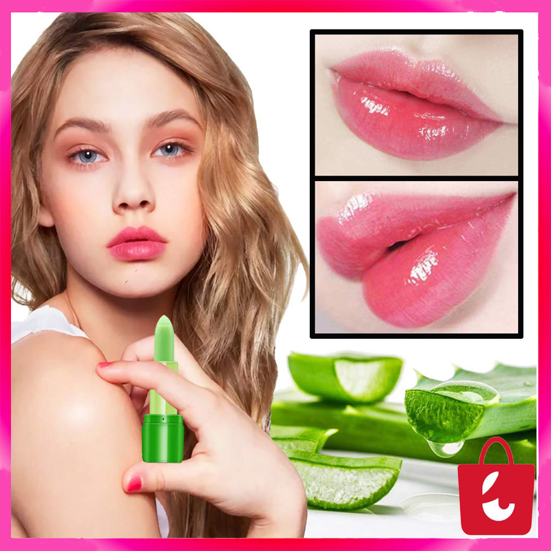 [100% Asli] Lip balm Lipstik Aloe Vera Tanako 99% Lidah Buaya Pelembab Bibir