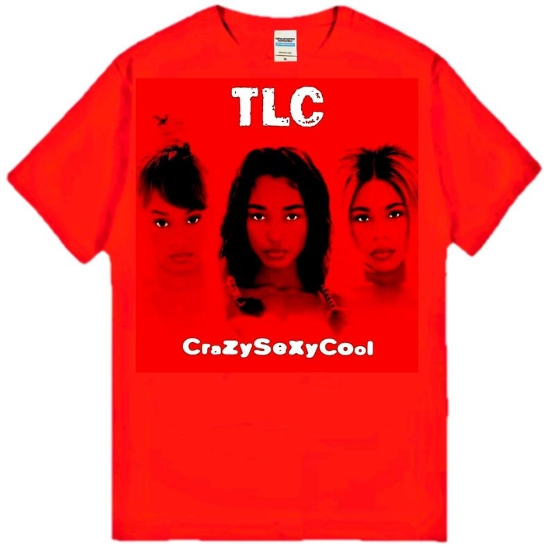 TSHIRT MUSIC KAOS BAND TLC - CRAZY SEXY COOL