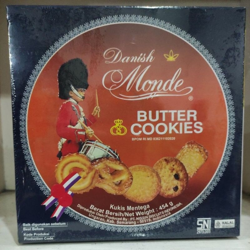 

Monde Butter Cookies 454g