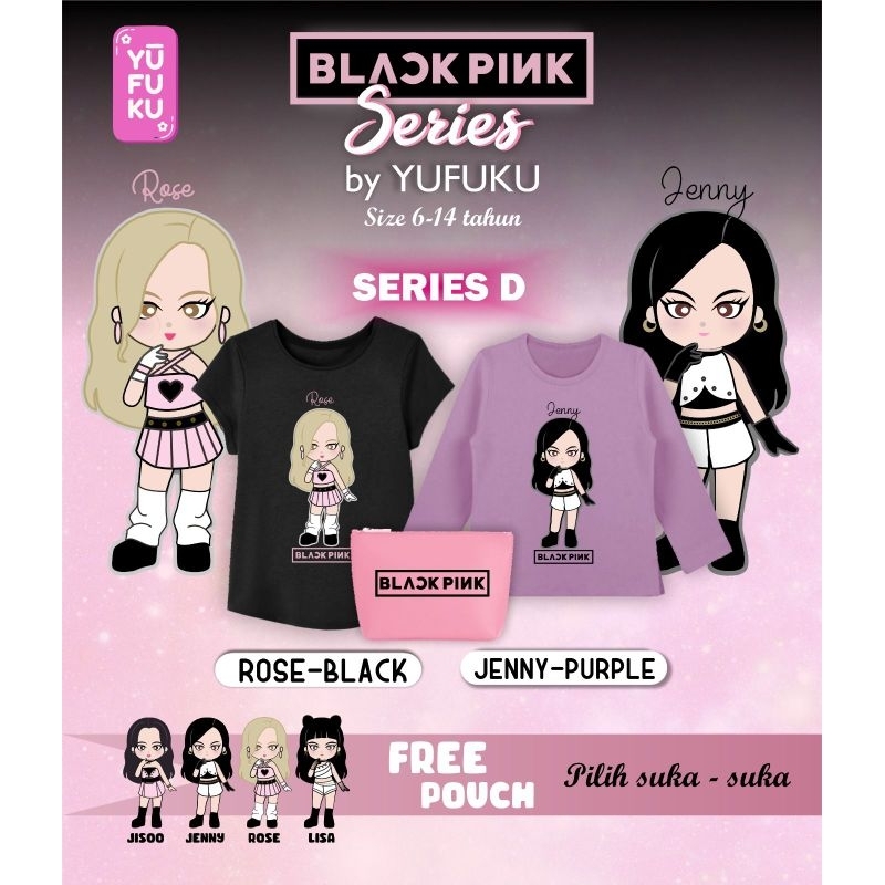 Pre Order ‼️ Blackpink Series free Pouch by Yufuku