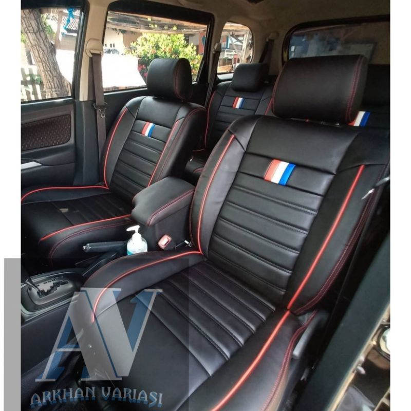 Sarung Jok Motif Mobil Rush Terios Bahan Mb-Tech Original