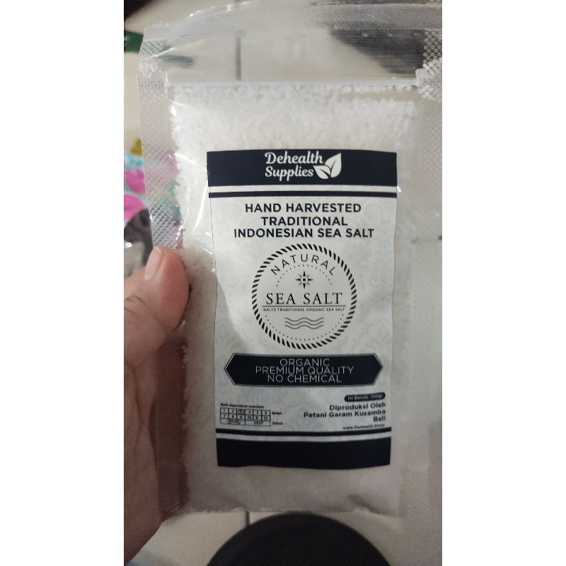 

sea salt garam laut Chea seed by muty