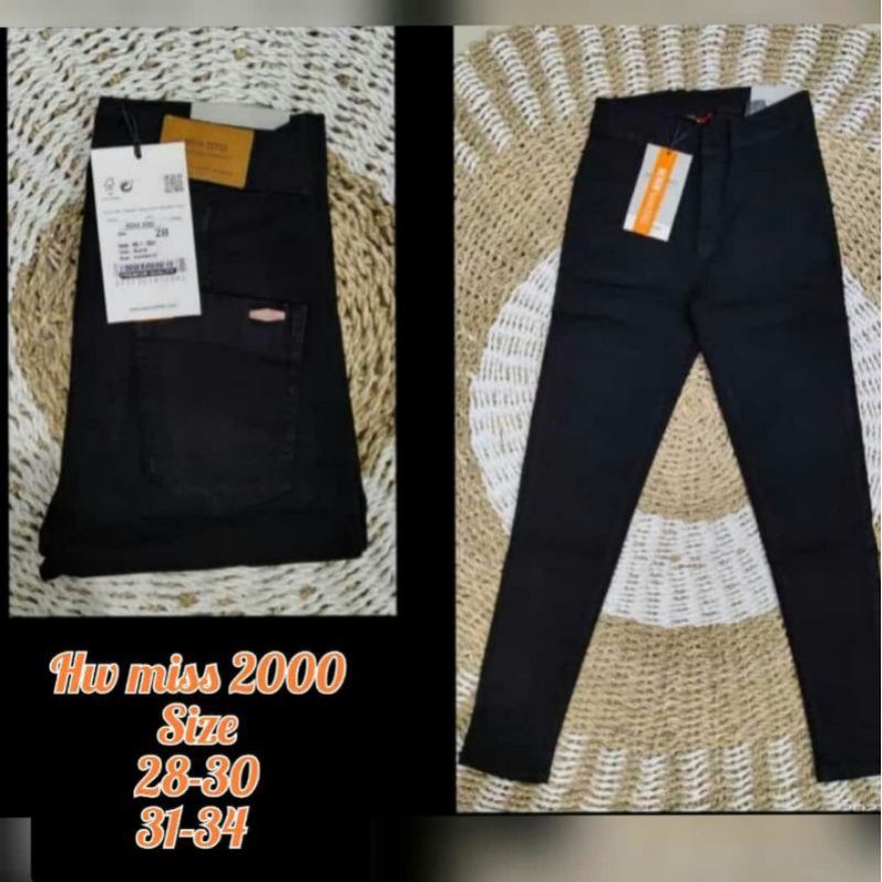 CELANA JEANS IMPORT MISS 2000 CEWEK / WANITA HW