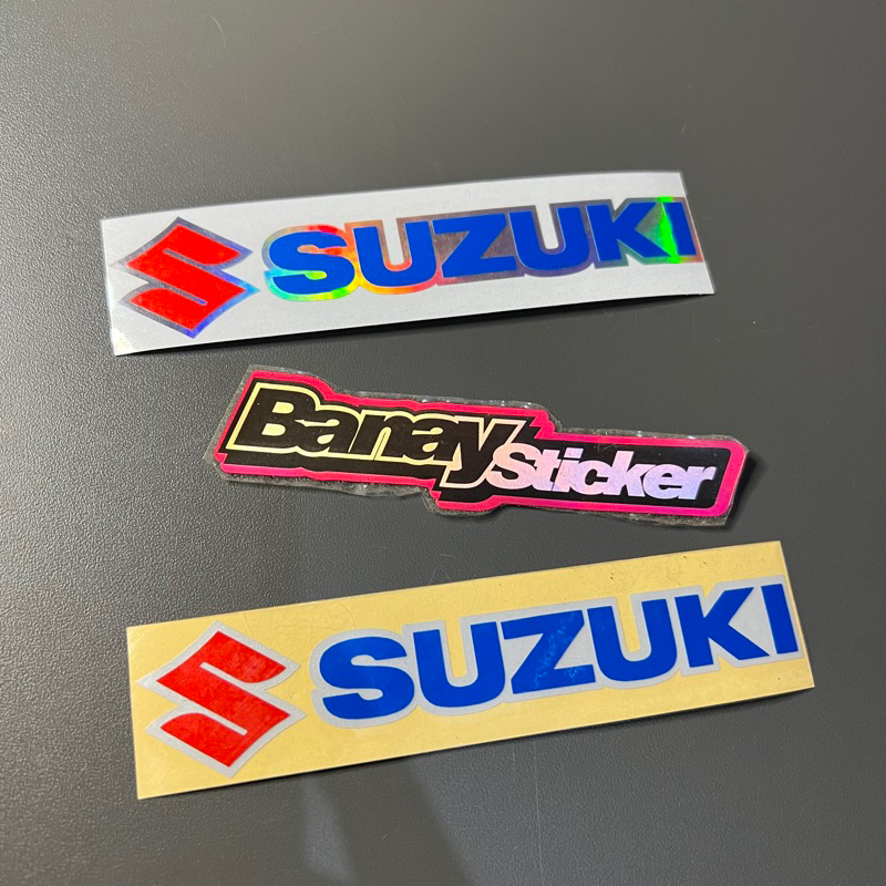 Sticker Stiker SUZUKI Tumpuk Cutting