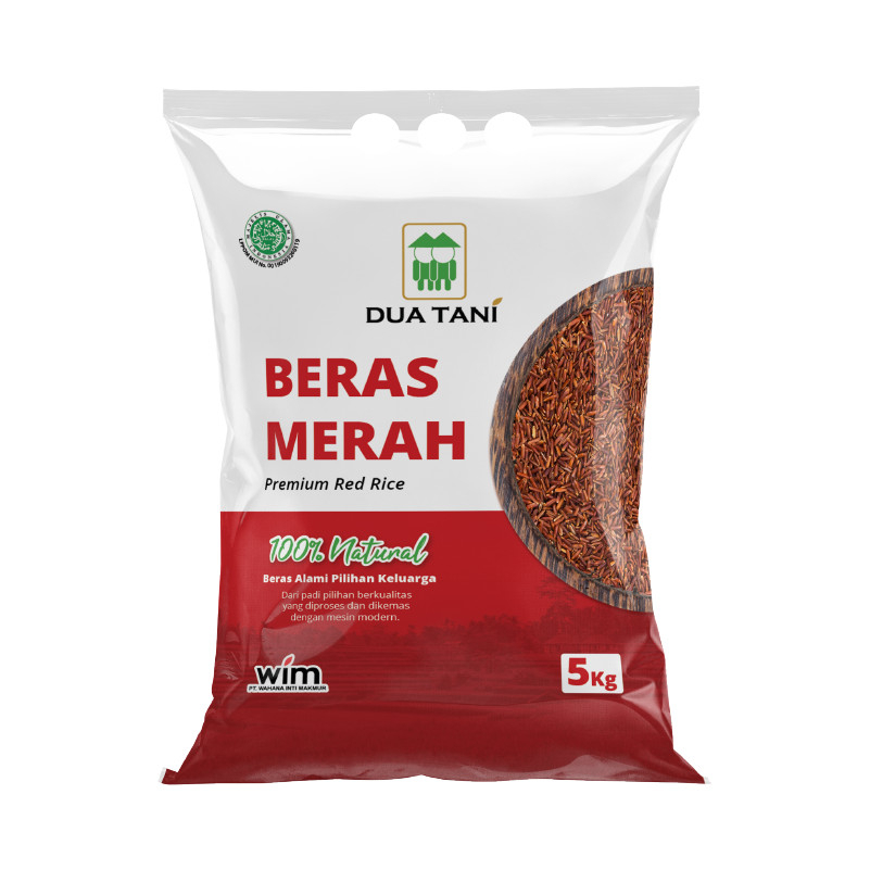 

Beras Merah Dua Tani 5kg - HALAL Cocok Untuk Diet dan Kualitas Premiu