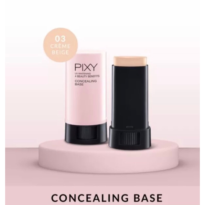 PIXY 4 Beauty Benefit Concealing Base / Pixy Concealing Stick / Pixy Concealer