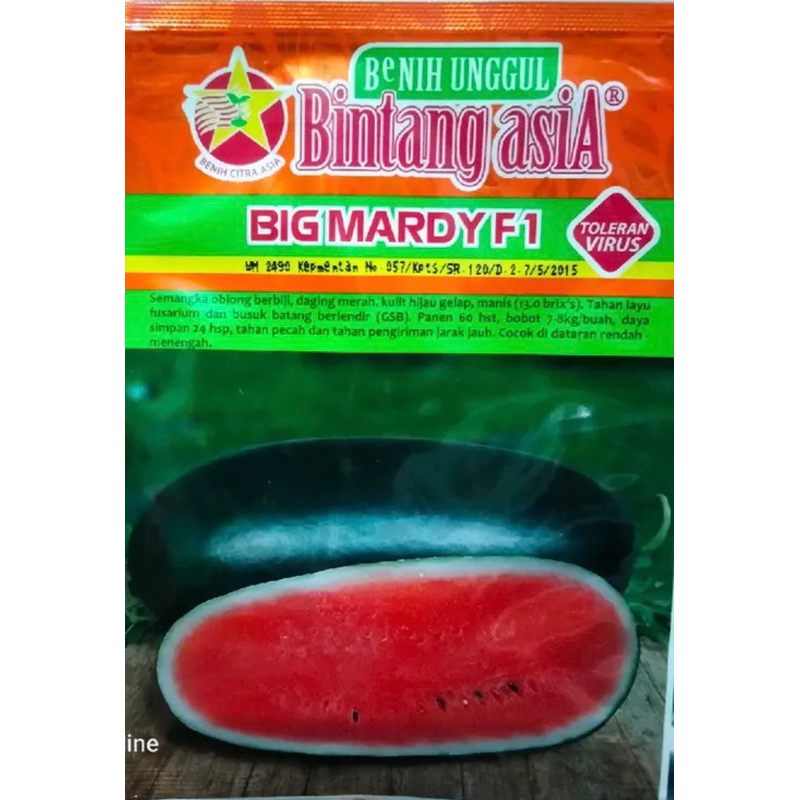 Benih semangka Inul F1 BIG MARDY 20Gr Manis