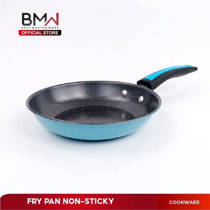 TEFLON BMW Anti Lengket 20 Cm / FRYPAN Anti Lengket / Wajan Penggorengan