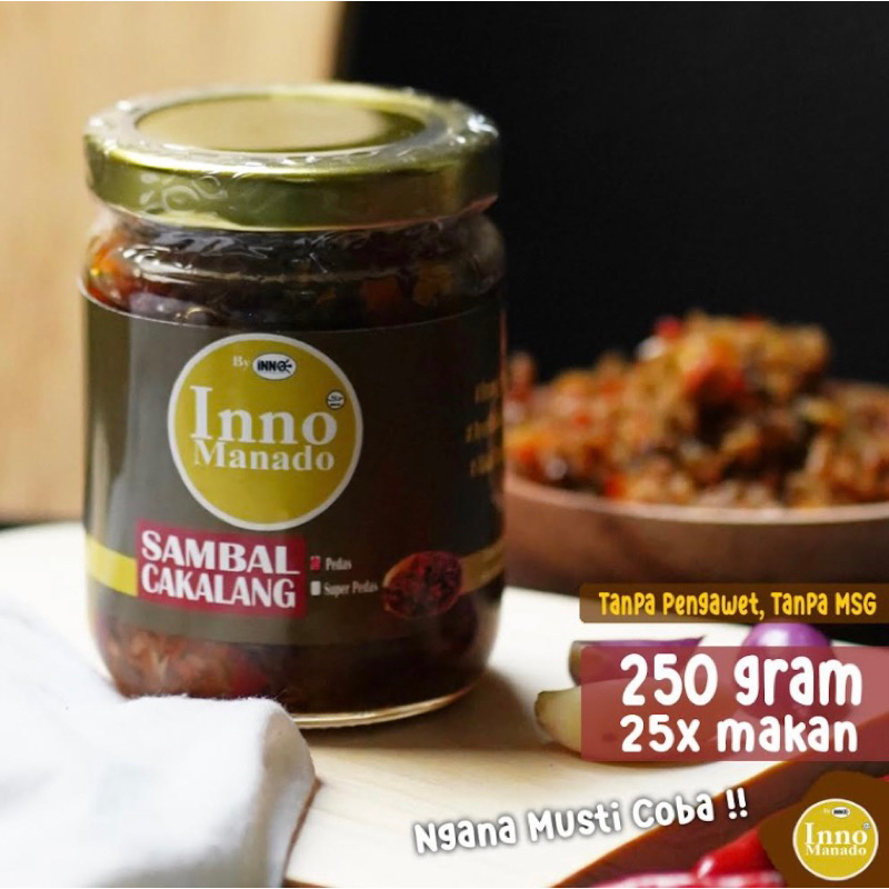 

SAMBAL CAKALANG (JAR)- INNO MANADO