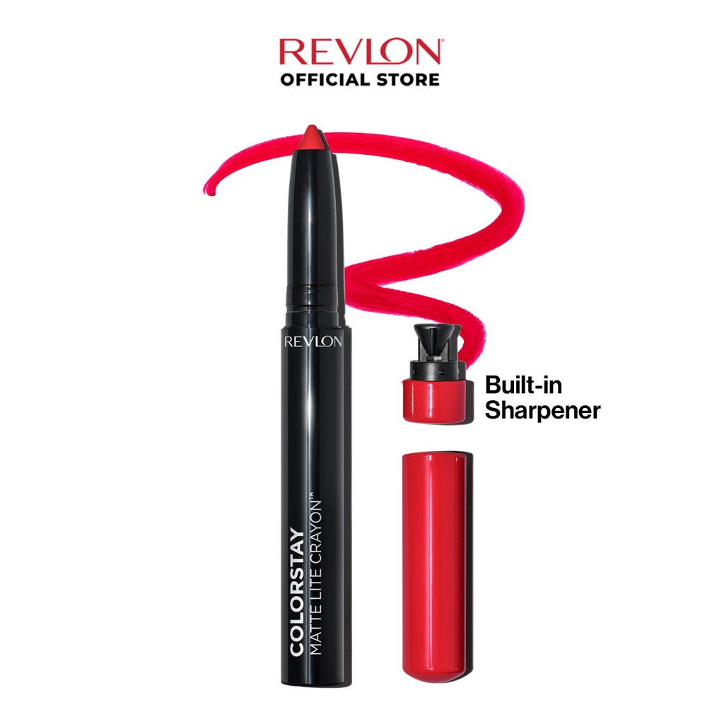 Revlon Colorstay Matte Lite Crayon (Full-Coverage Matte Lip Color Crayon)