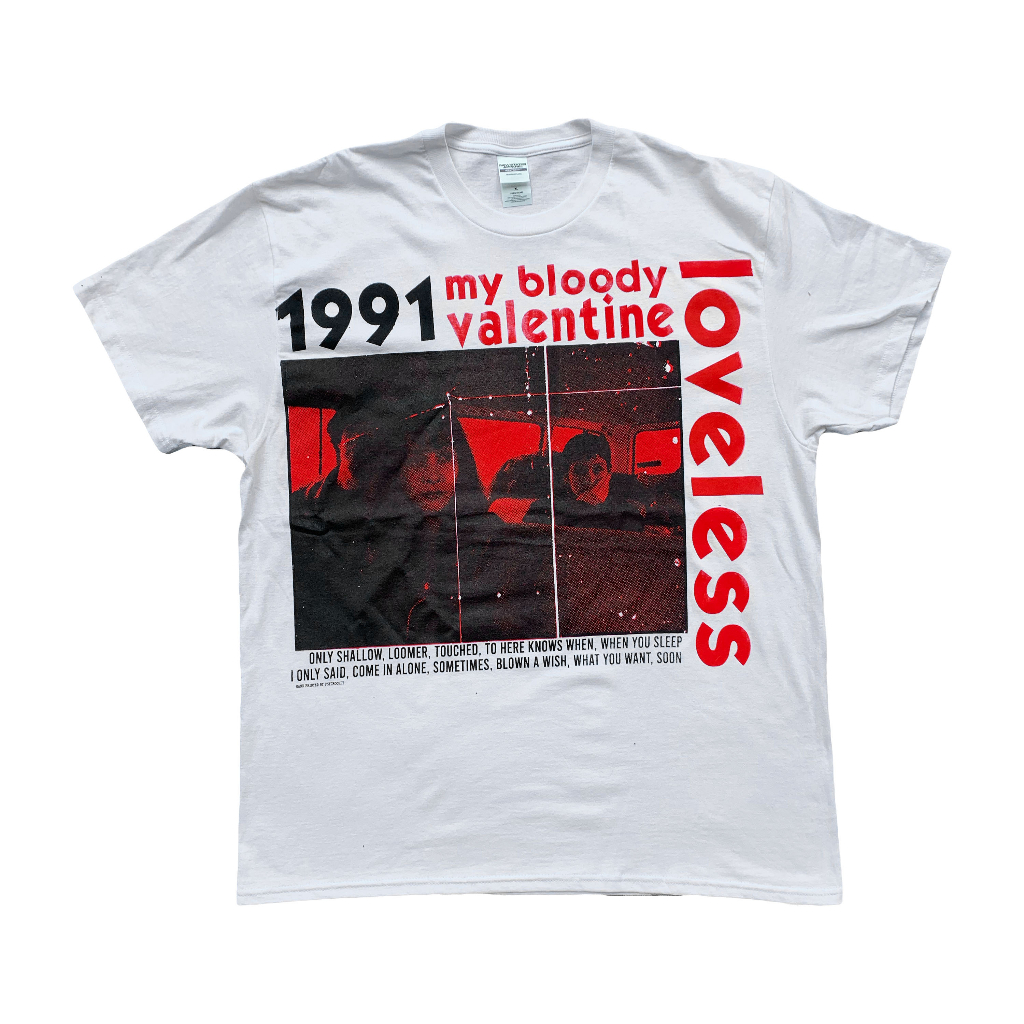 loveless My bloody valentine t shirt / original by psychocult