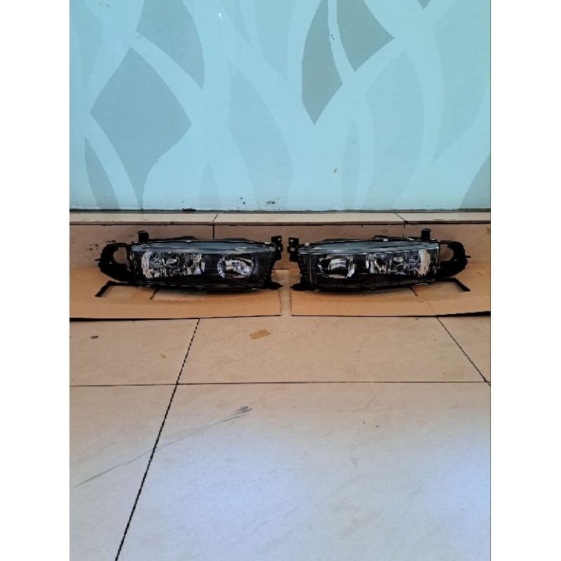 Headlamp Lampu Depan  Mitsubishi Galant V6 24 Hiu