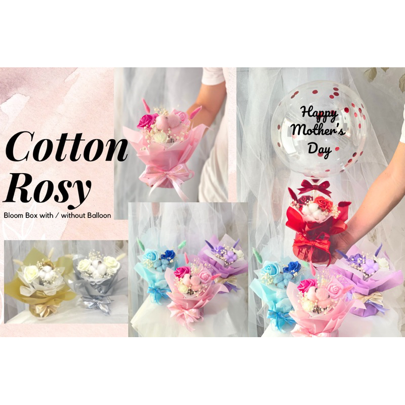 [READY JAKARTA 1HARI JADI]Balloon Bucket Graduations Congratulations for Opening Store Souvenir Vale