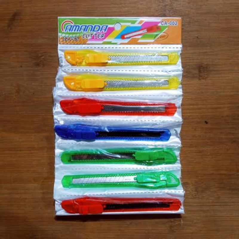 

Pisau cutter bening kecil/ cutter bening kecil/pisau bening cutter