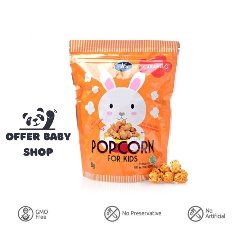 

abe food popcorn for kids - Caramelo 80gr