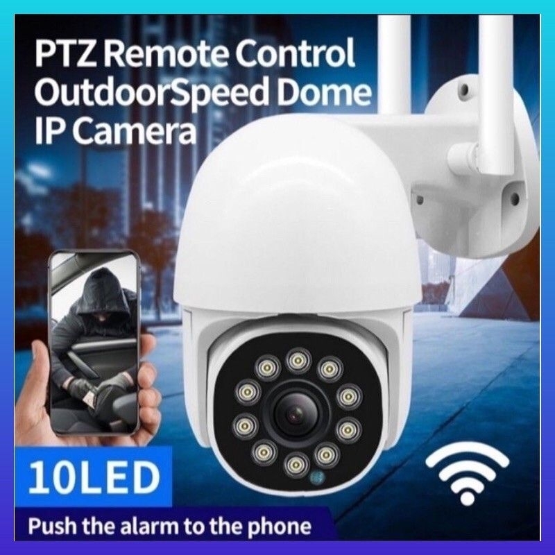 IP Camera 8MP Full HD Speed Dome V380/V380 Pro Outdoor Cctv Wifi Ip Cam Waterproof Wireless Smart Camera Kamera Anti Air