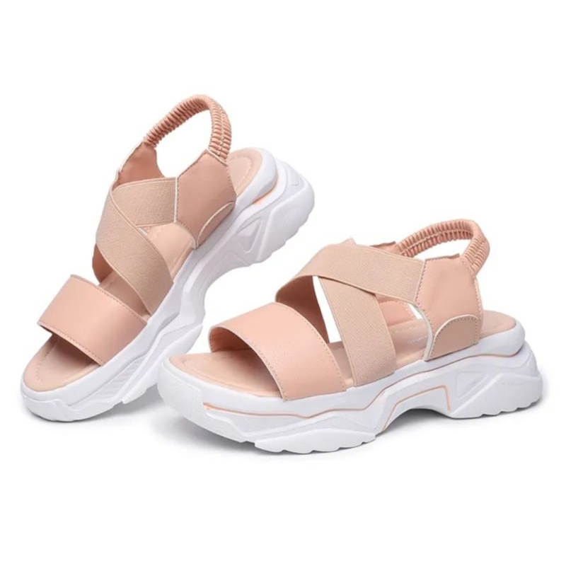 ShiMura - Sale Sandal Heels Marinka Hak Tahu Wanita Terbaru Kekinian/Sandal Wedges Wanita Hak Tahu/Sandal Cewe Termurah Bisa Cod Size 37-40